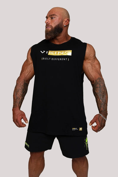 Cross Border Spring And Summer New Muscle Fitness Brothers Outdoor Running Vest Gym Sports Sleeveless Men''S Shirt