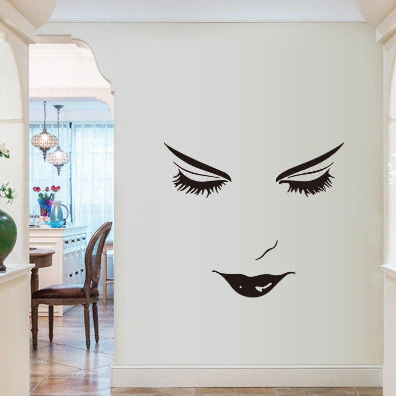 Wall Stickers Carved Wall Stickers for Bedroom, Study, Living Room, Bedroom, Office