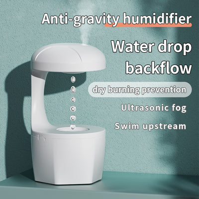 New Arrival Portable 800ml H2o Anti Gravity Usb Air Water Droplet Cool Mist