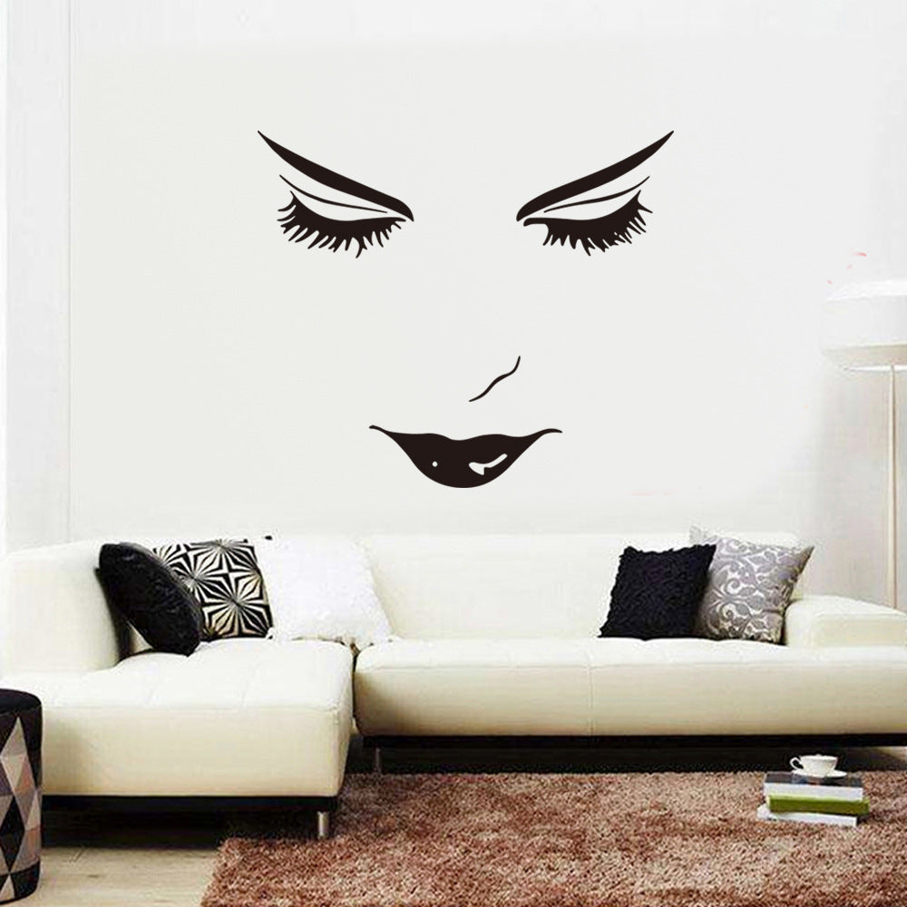 Wall Stickers Carved Wall Stickers for Bedroom, Study, Living Room, Bedroom, Office