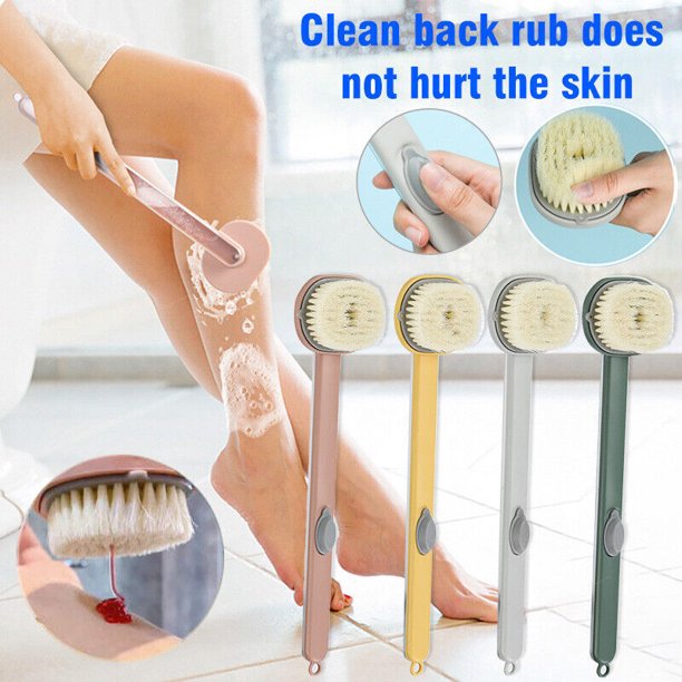 Dual-purpose Shower Brush Multifunctional Back Bod