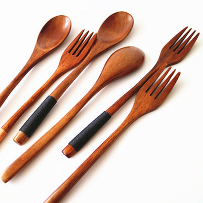 Kitchen Wooden Bamboo Spoon Cooking Utensil Tools