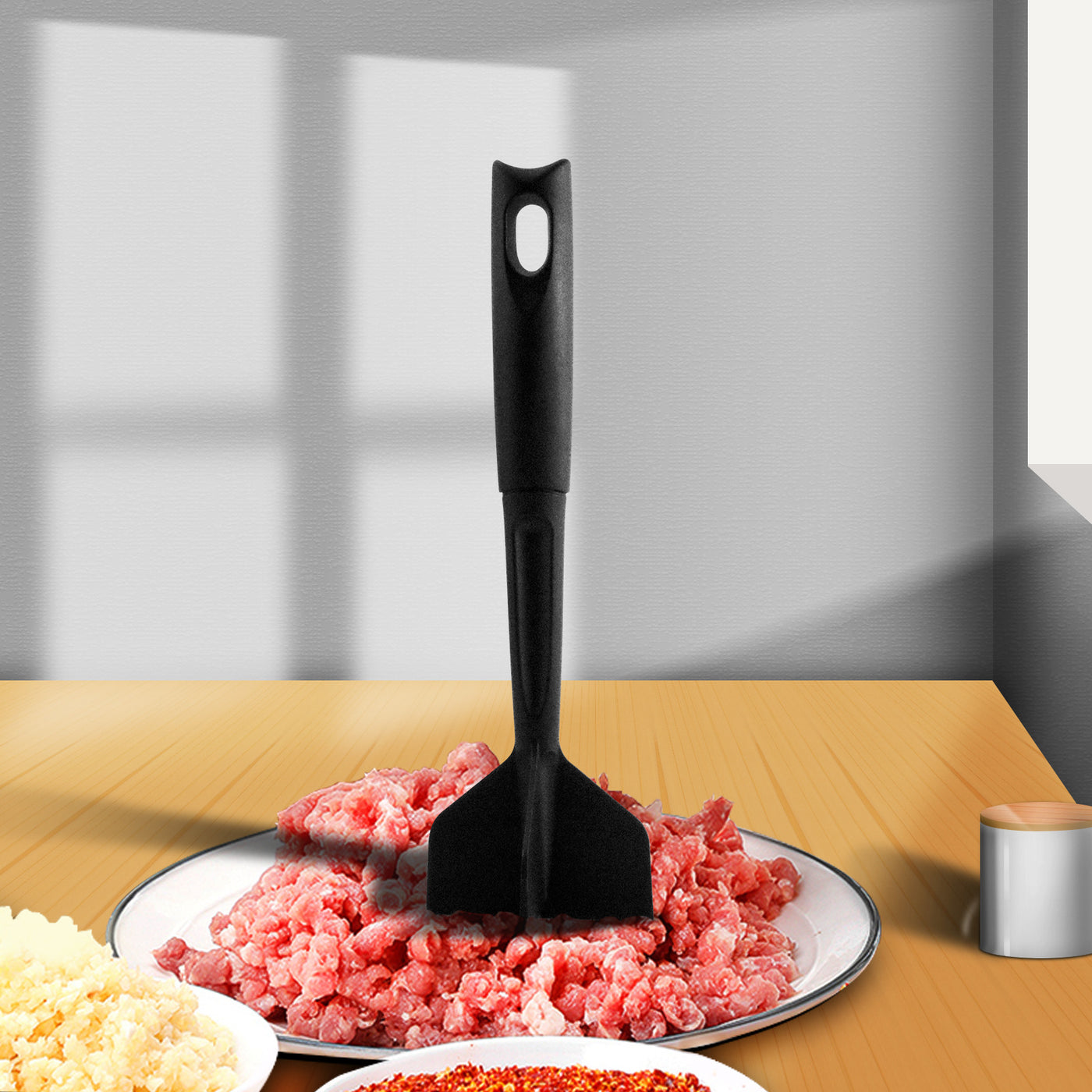 Meat Chopper Hamburger Chopper Premium Heat Resistant Masher