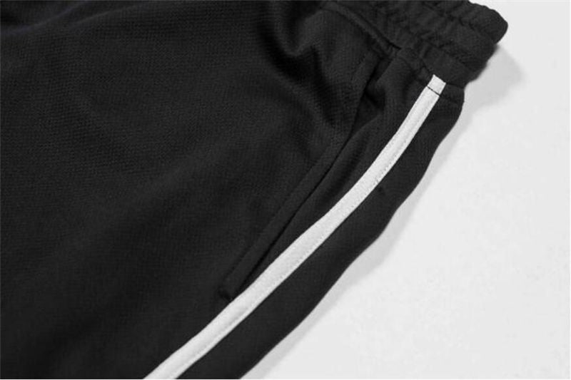 Summer Brand Mesh Quick Dry Fitness Shorts Men Gym Knee