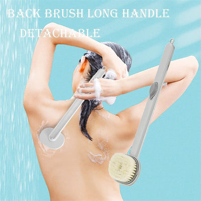 Dual-purpose Shower Brush Multifunctional Back Bod